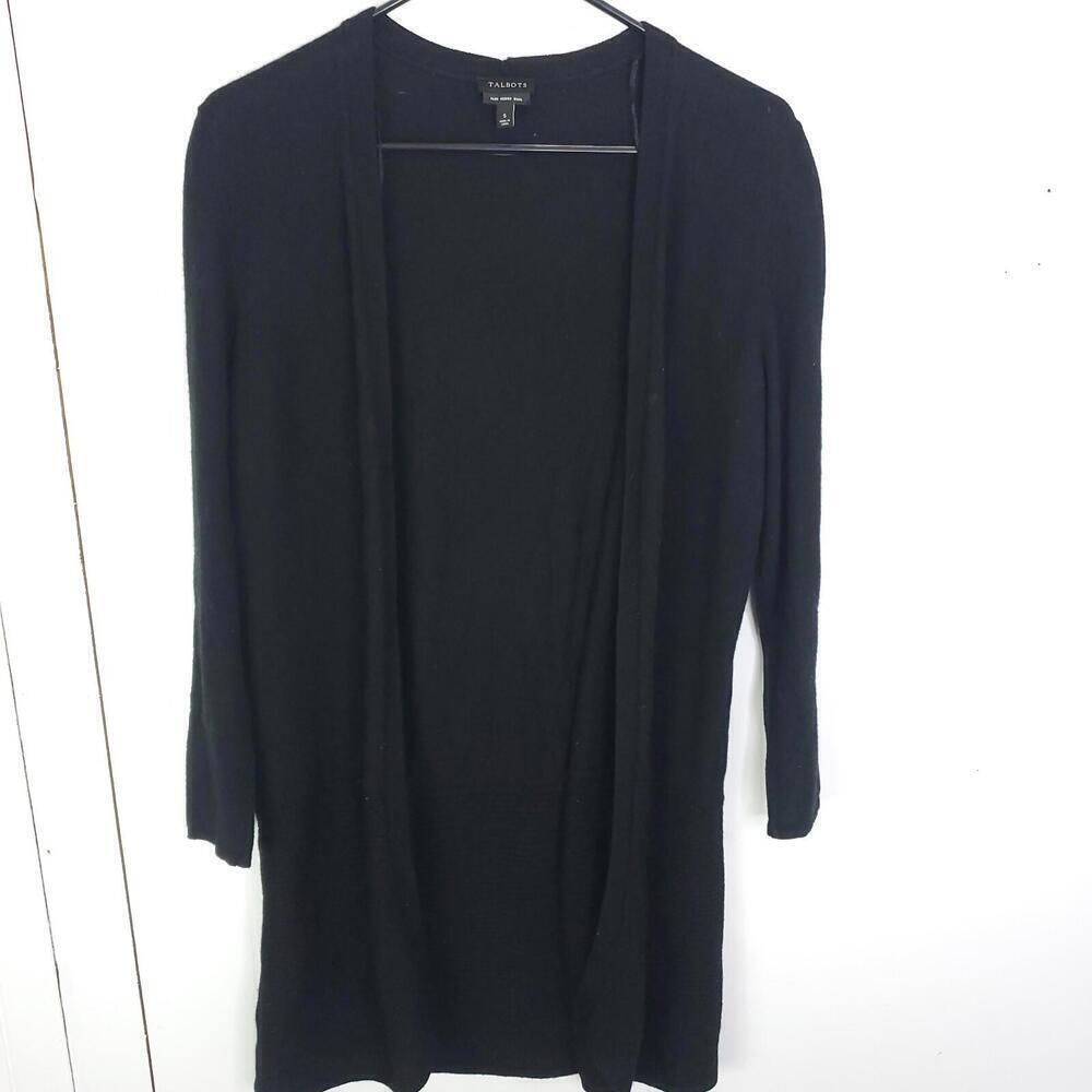 Talbots Sweater Womens S Pure Merino Wool Career Capsule Minimalist Quality